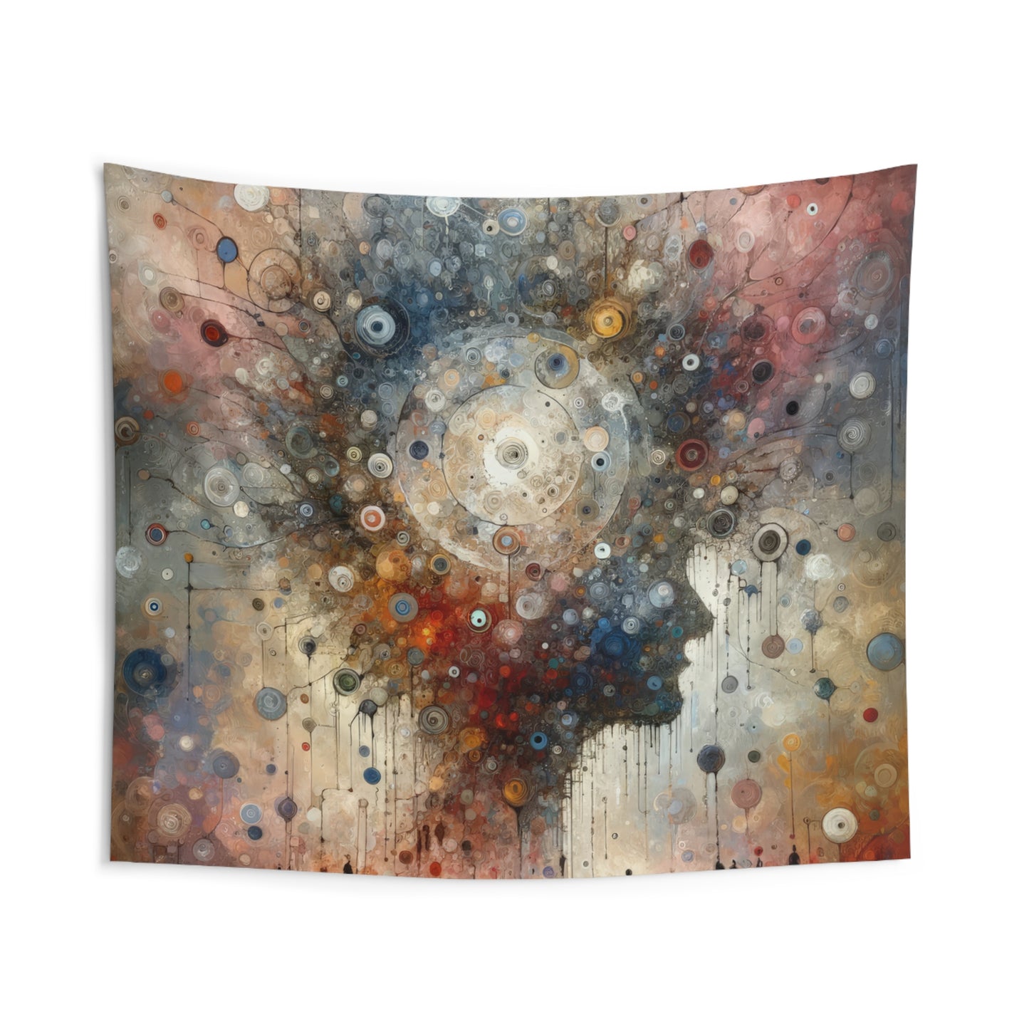 Shared Existence Solace Indoor Wall Tapestries