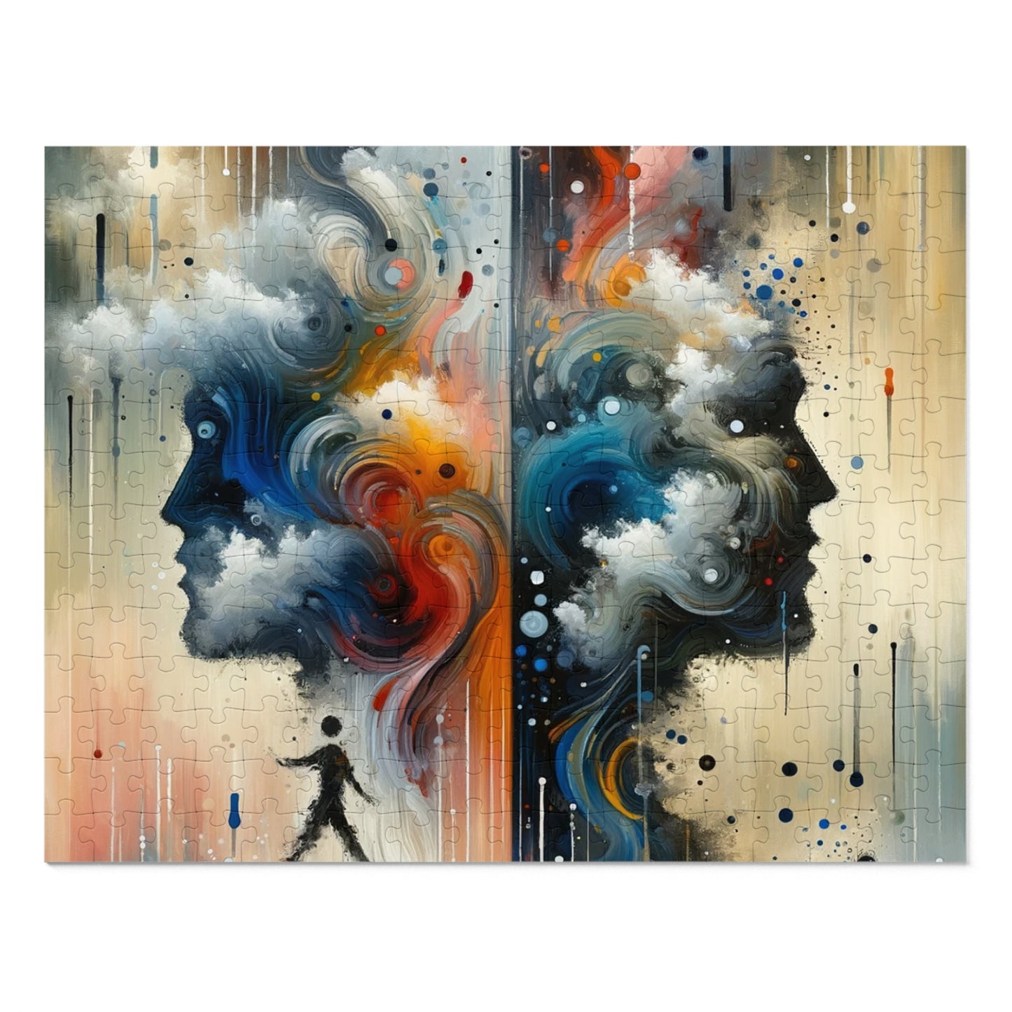 Connected Isolation Paradox Jigsaw Puzzle (30, 110, 252, 500,1000-Piece)