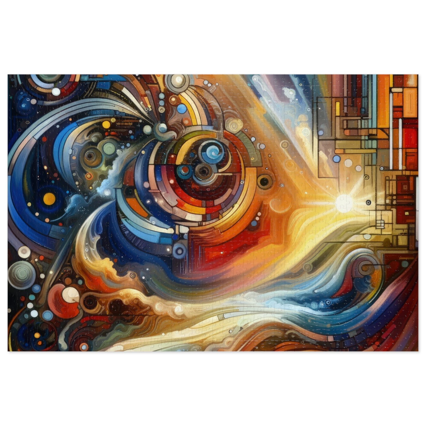 Ritualistic Growth Symphony Jigsaw Puzzle (30, 110, 252, 500,1000-Piece)