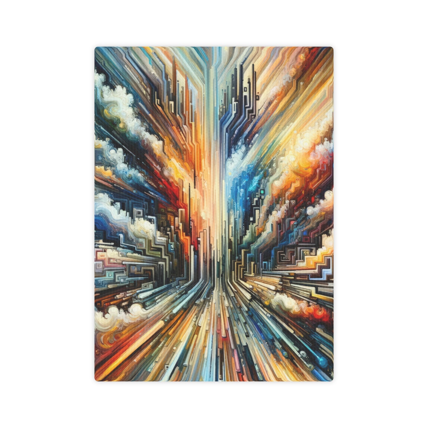 Transformative Tapestry Ascent Canvas Photo Tile