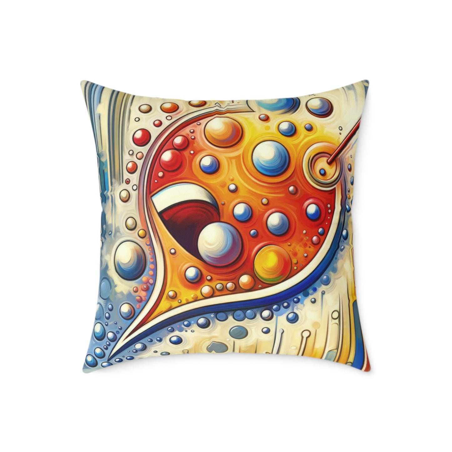 Humorous Dialogue Gateway Spun Polyester Pillow