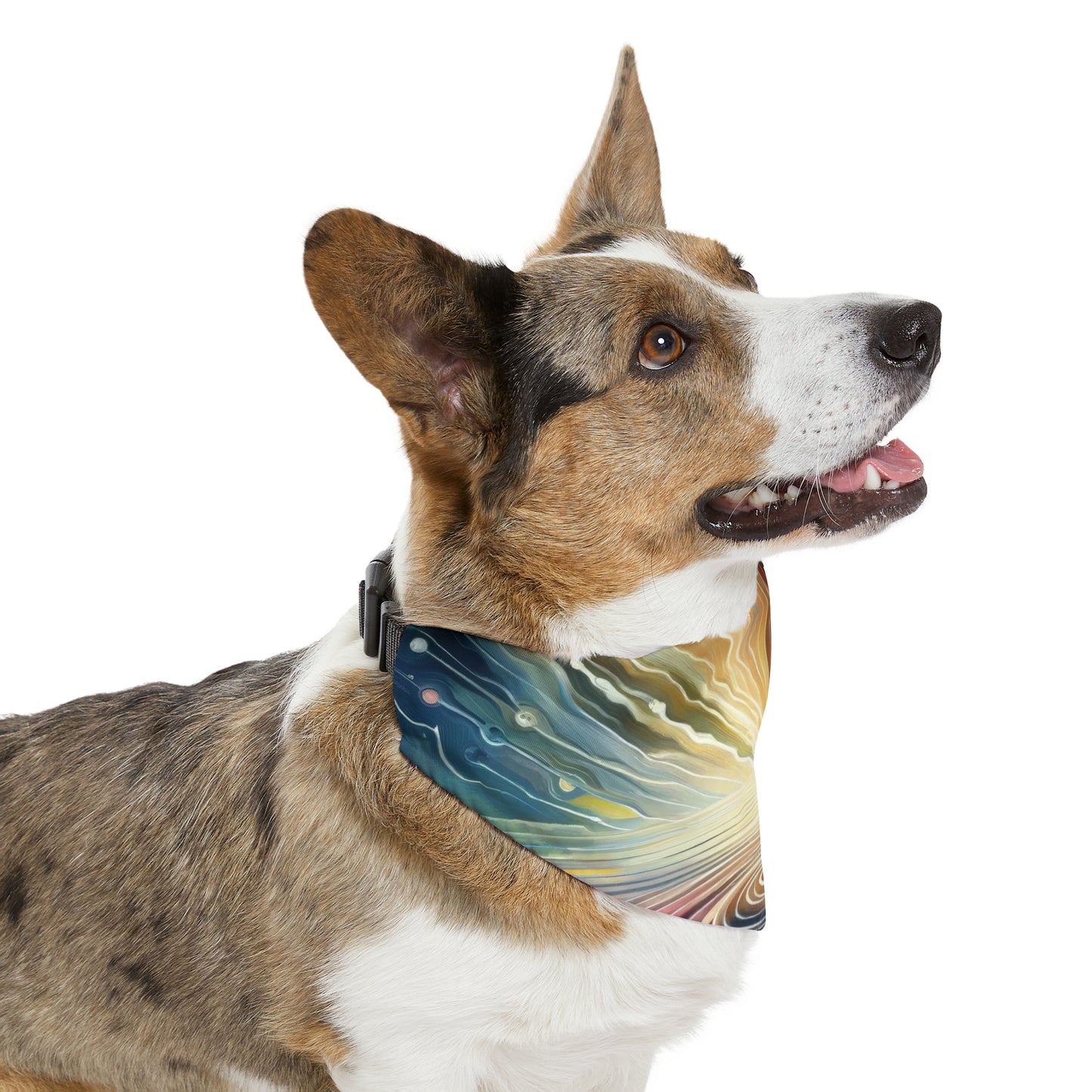Rippling Community Dynamics Pet Bandana Collar