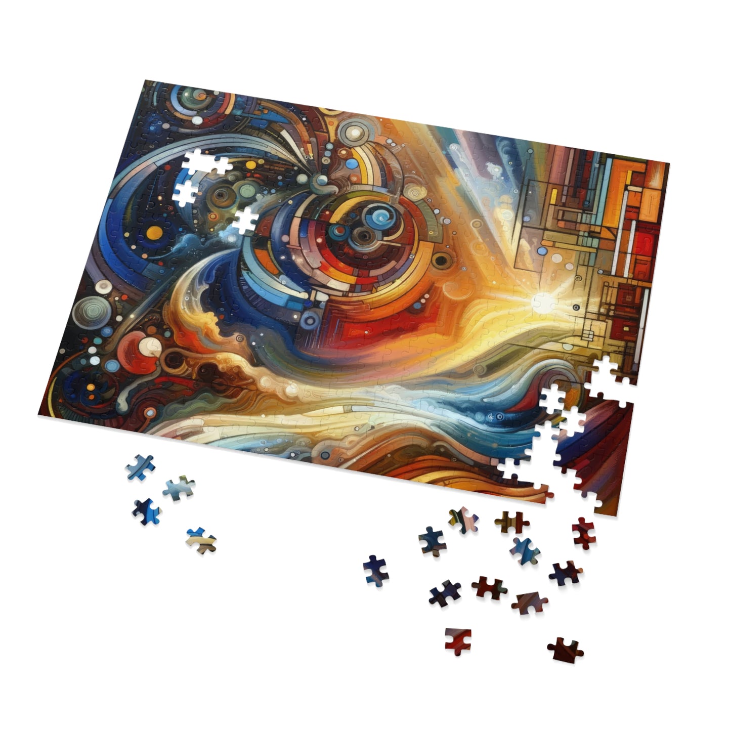 Ritualistic Growth Symphony Jigsaw Puzzle (30, 110, 252, 500,1000-Piece)