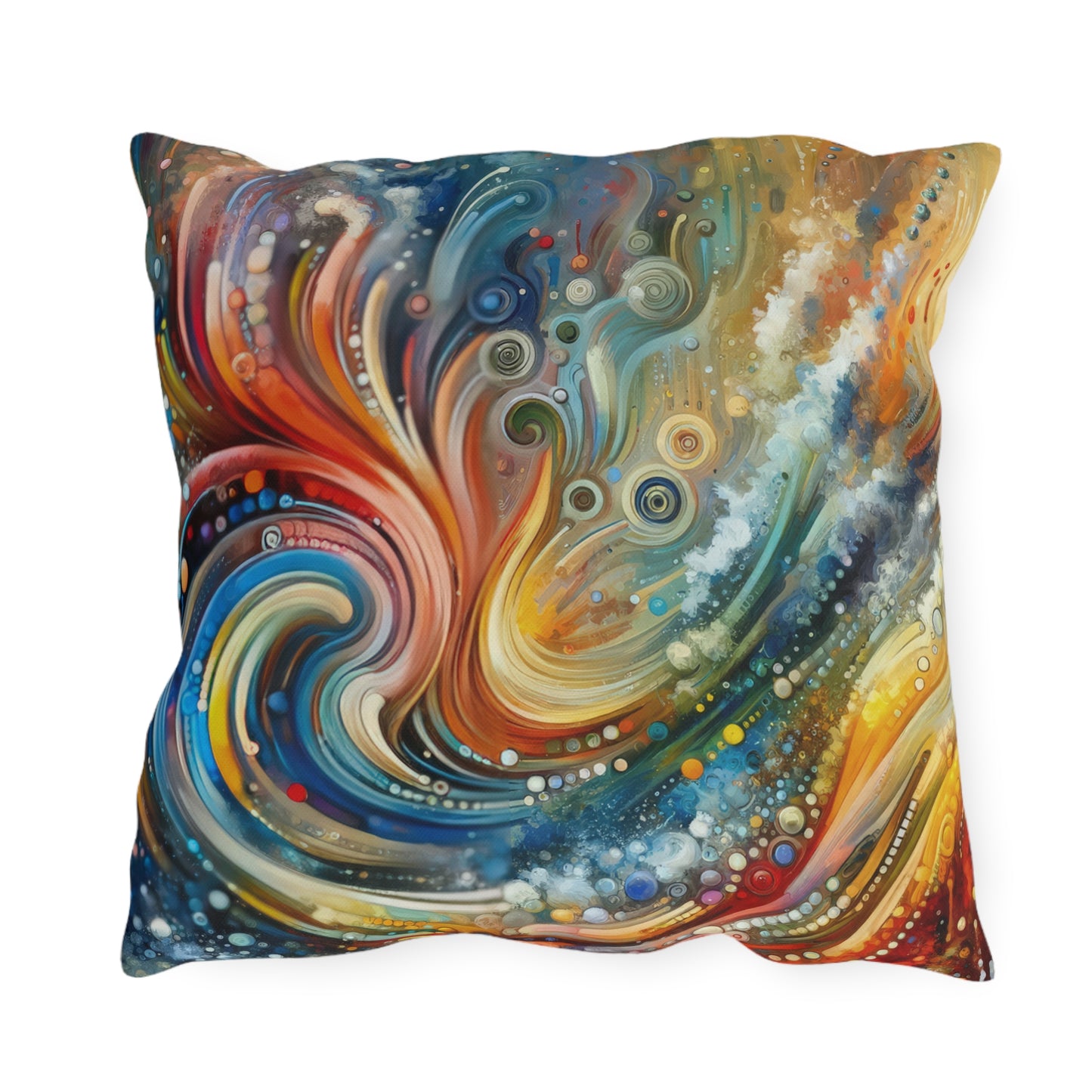 Dynamic Unity Tapestry Outdoor Pillows