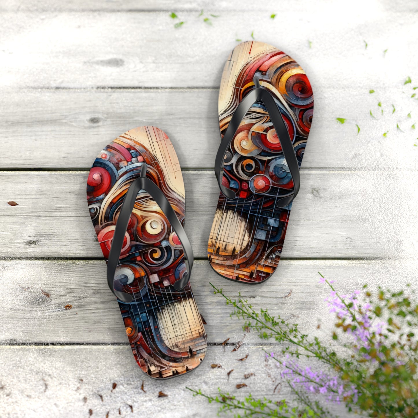 Unity Heartfelt Communication Flip Flops