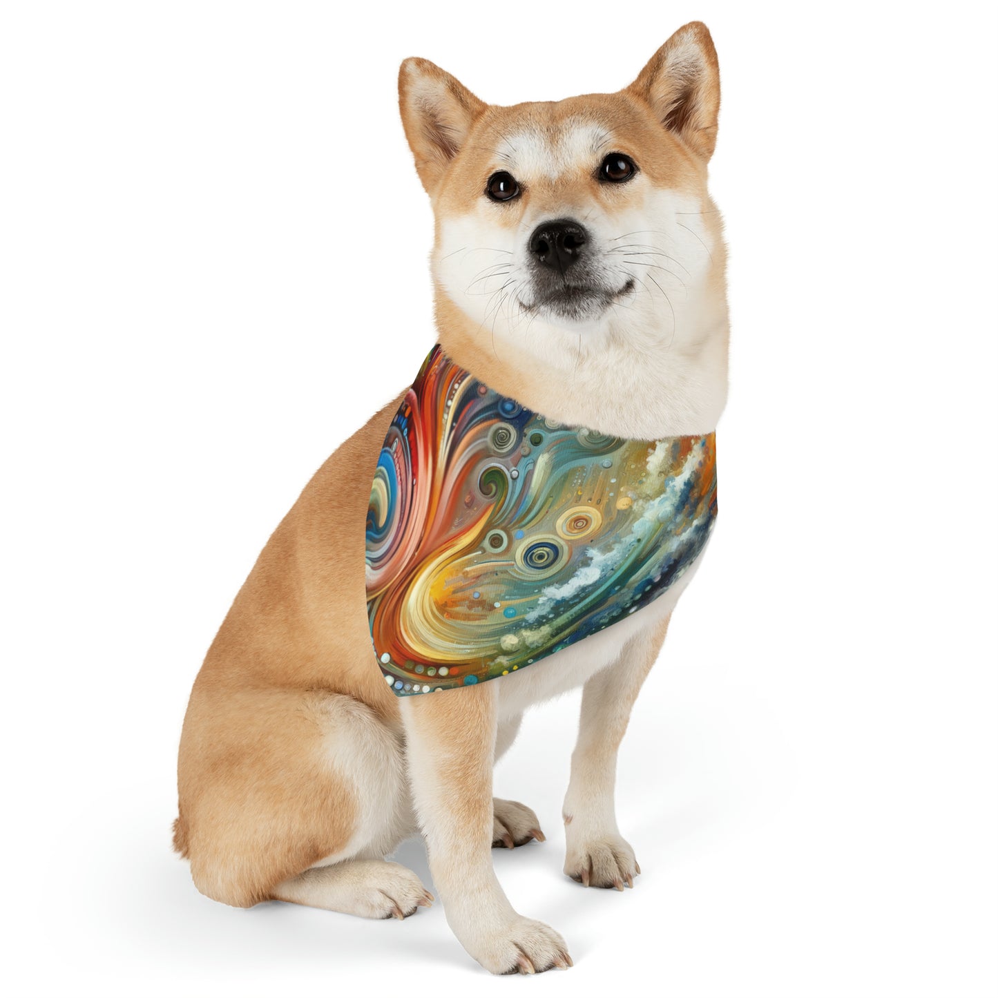 Dynamic Unity Tapestry Pet Bandana Collar