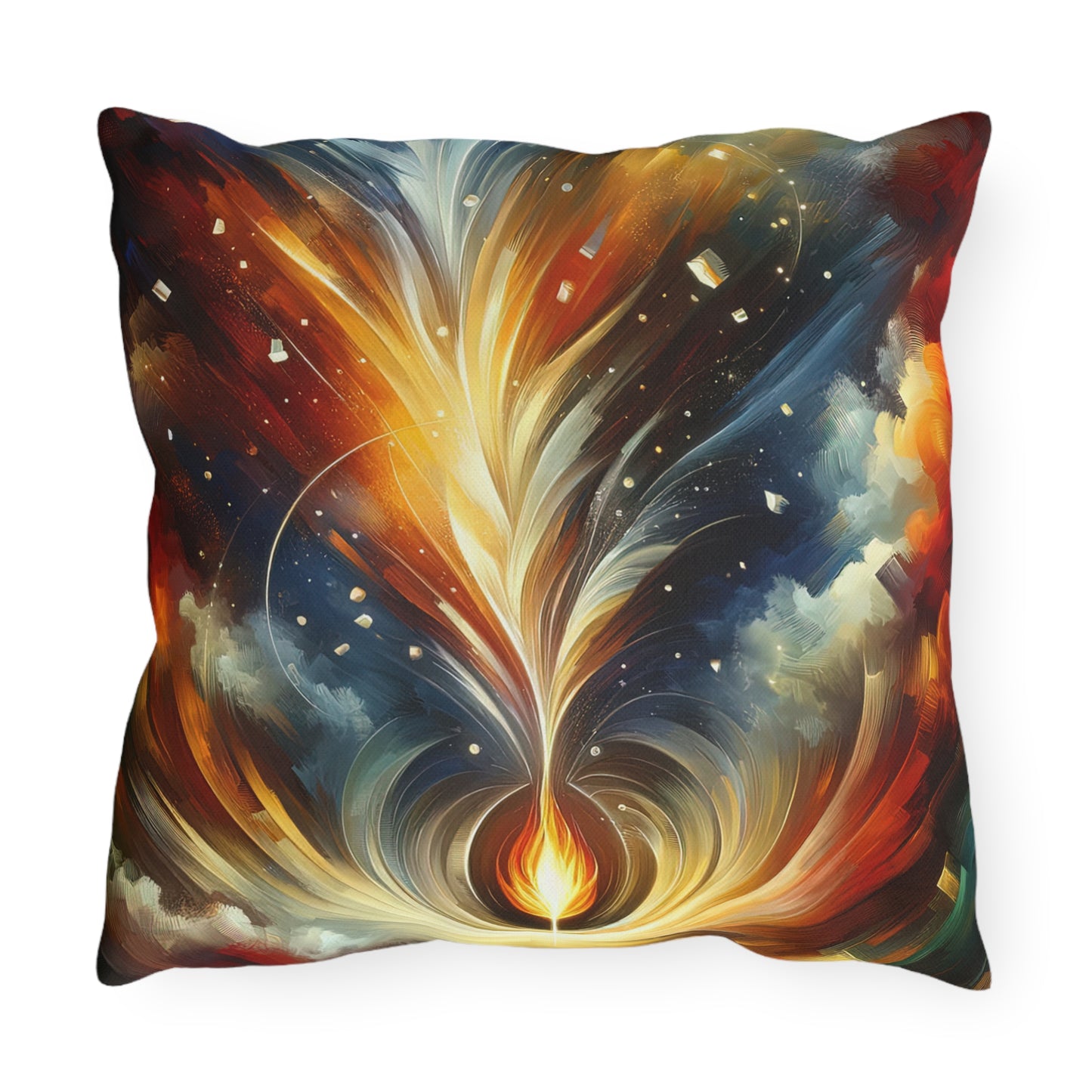 Igniting Transformational Currents Outdoor Pillows