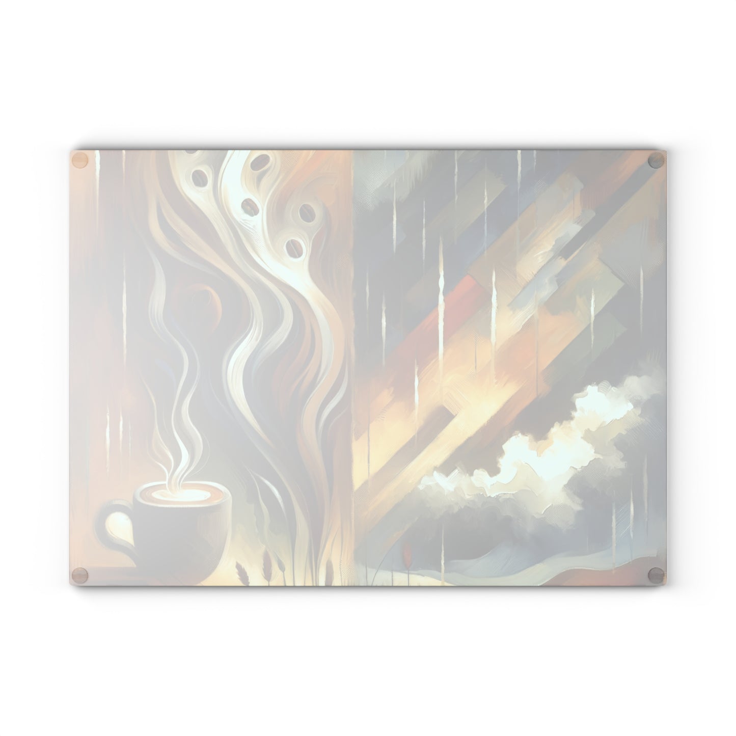 Aromatic Earth Encounter Glass Cutting Board