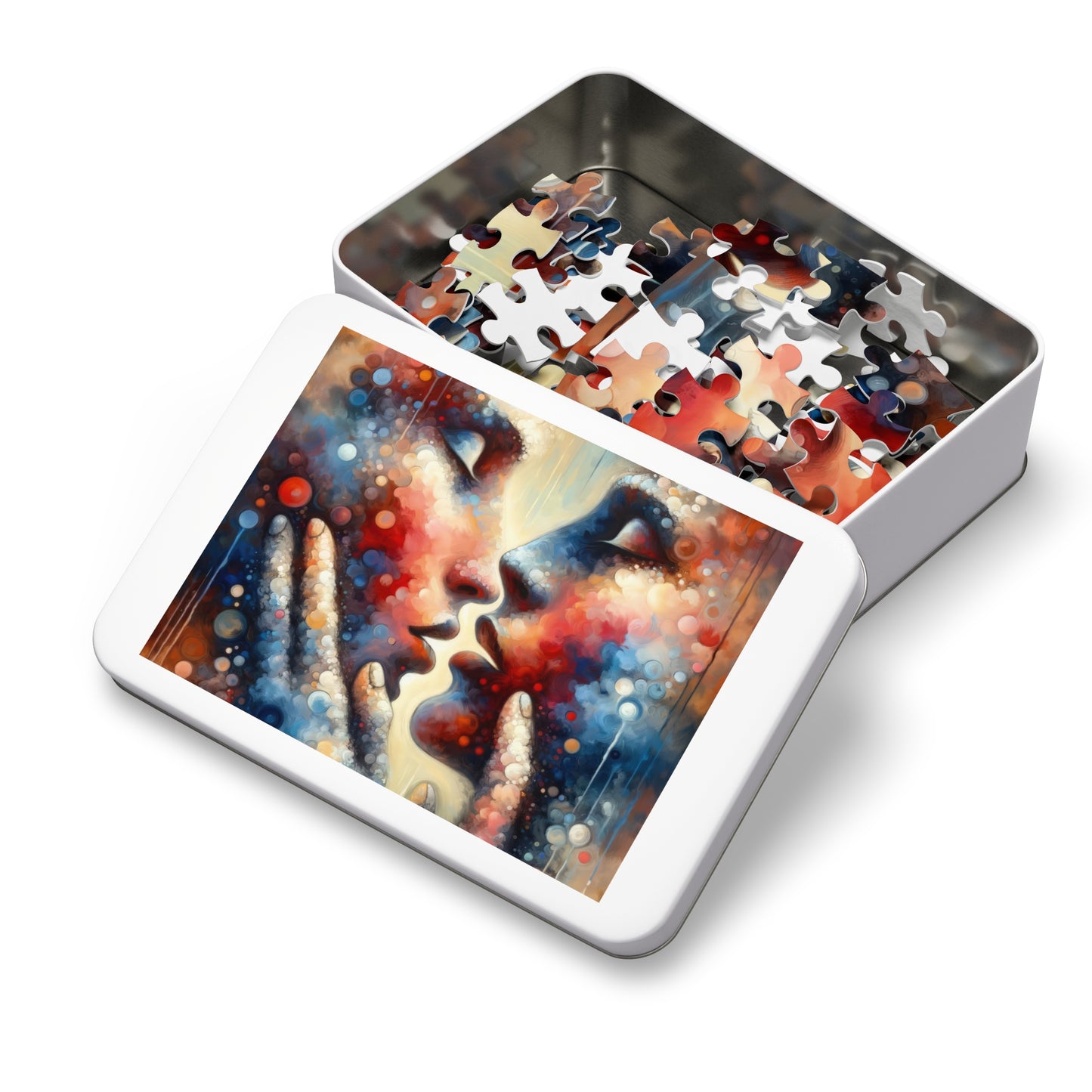 Dialogue Trust Tachism Jigsaw Puzzle (30, 110, 252, 500,1000-Piece)