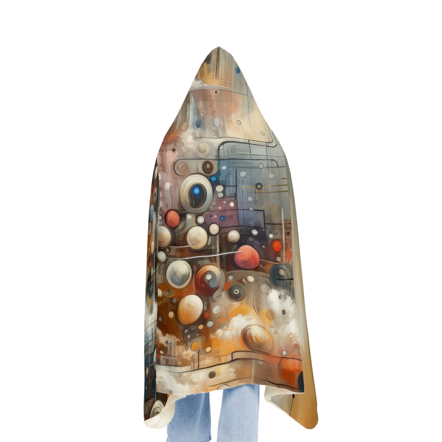 Abstract Mechanical Harmony Snuggle Blanket