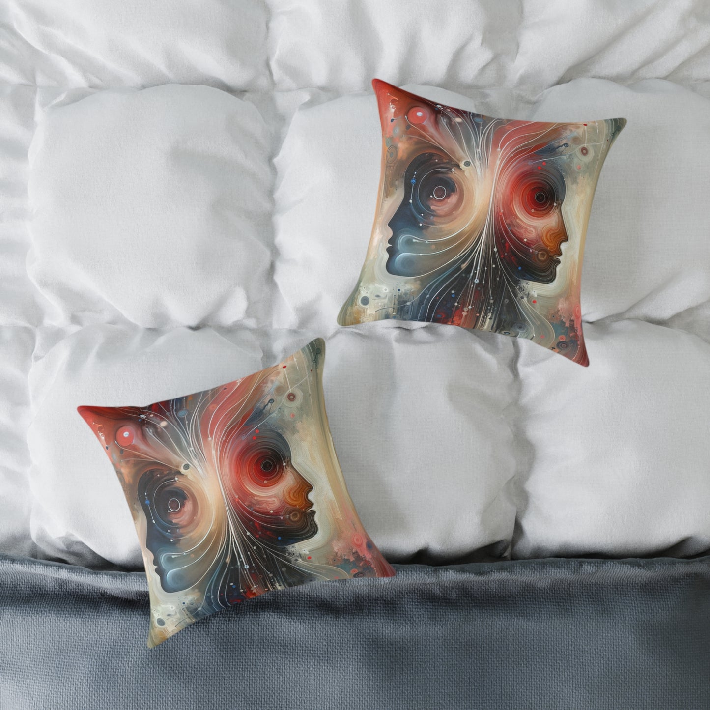 Empathetic Exchange Essence Spun Polyester Pillow