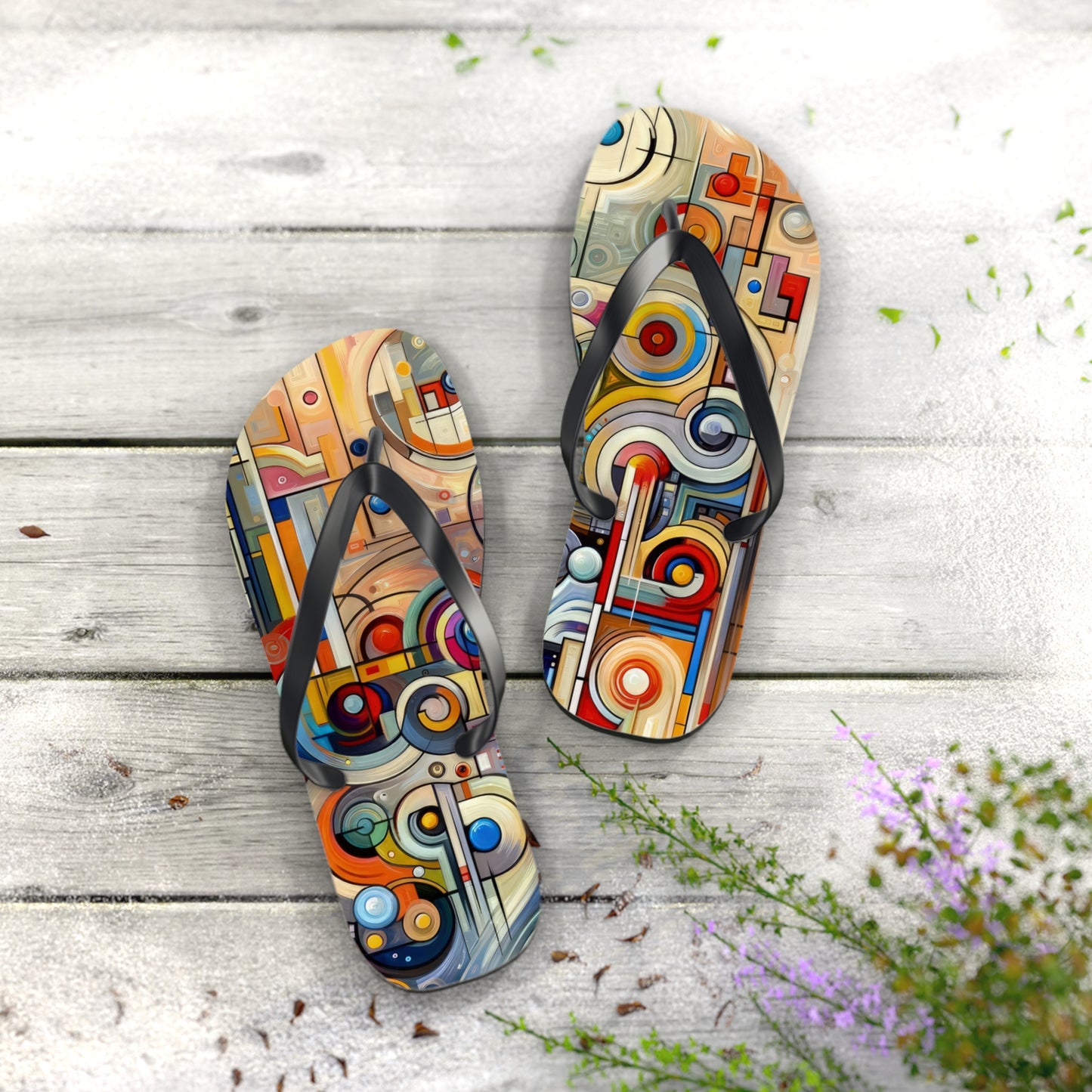 Playful Wisdom Essence Flip Flops