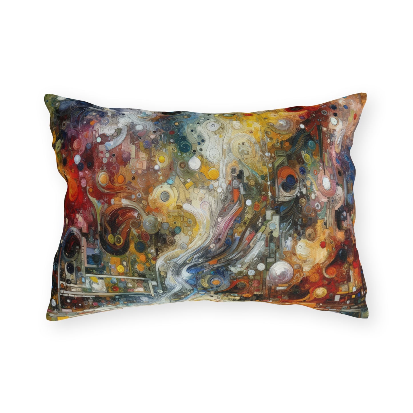 Perception Mosaic Abstract Outdoor Pillows