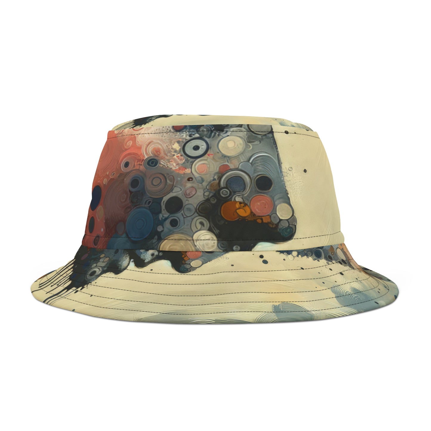 Reflective Tachism Contemplation Bucket Hat (AOP)