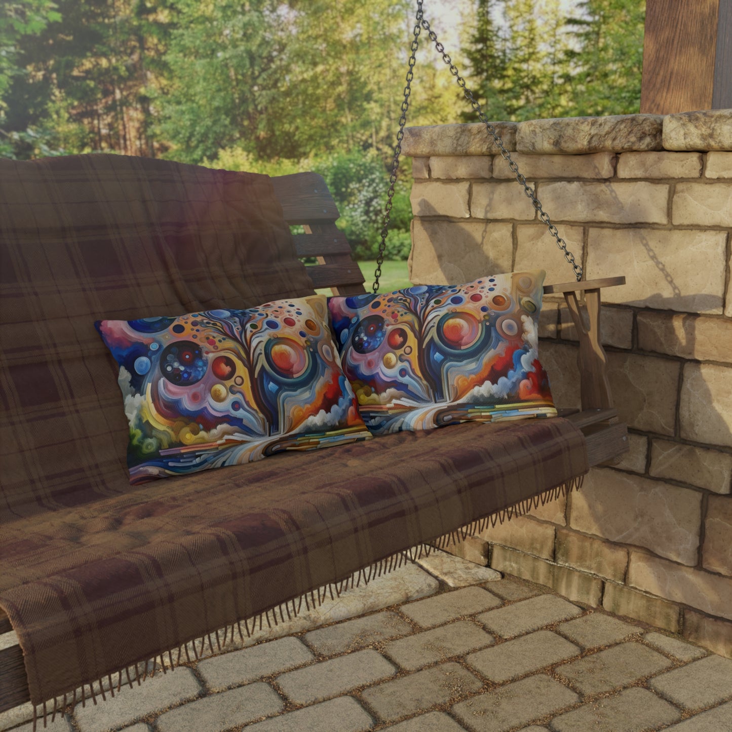 Inner Growth Essence Outdoor Pillows