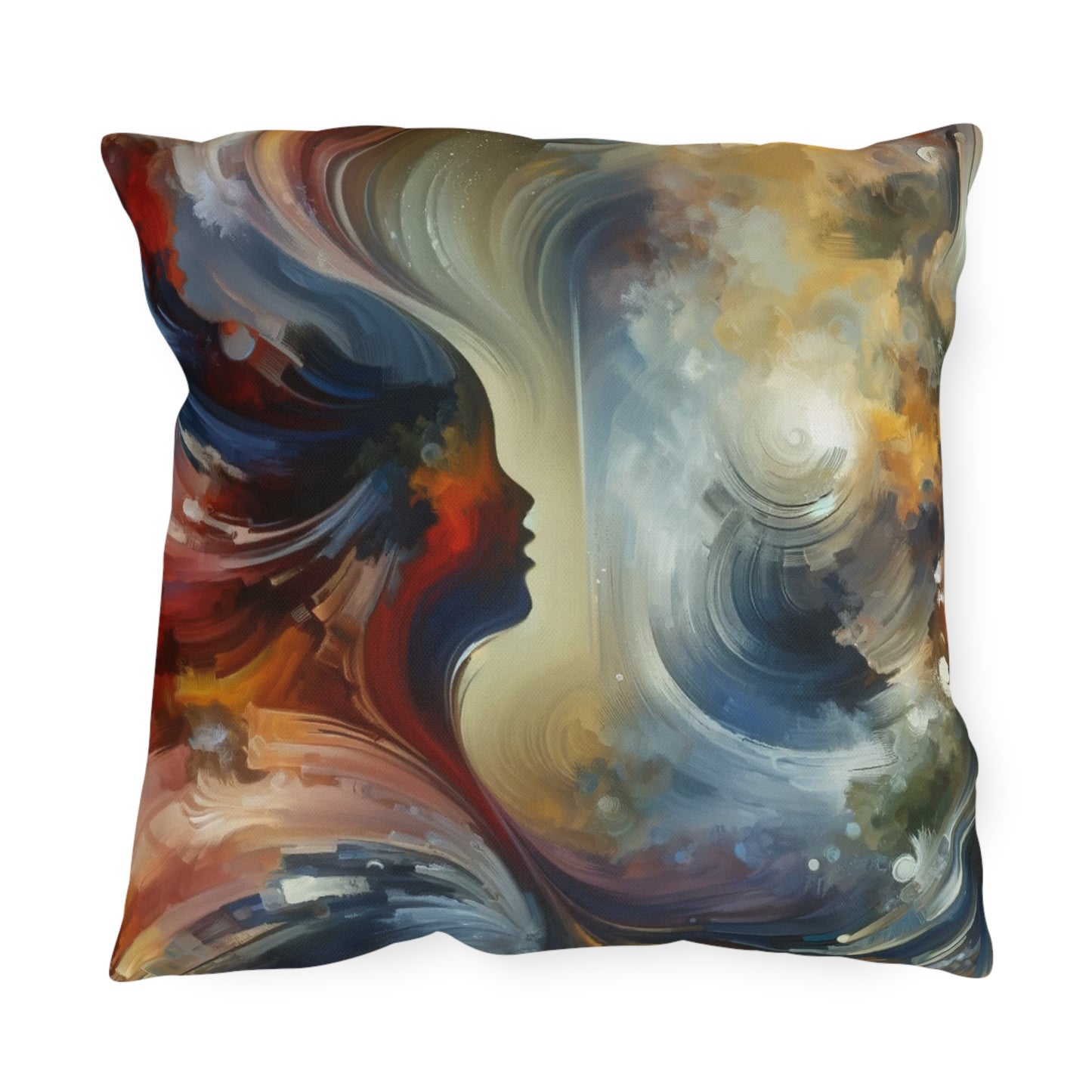 Embracing Sovereign Reflectivity Outdoor Pillows