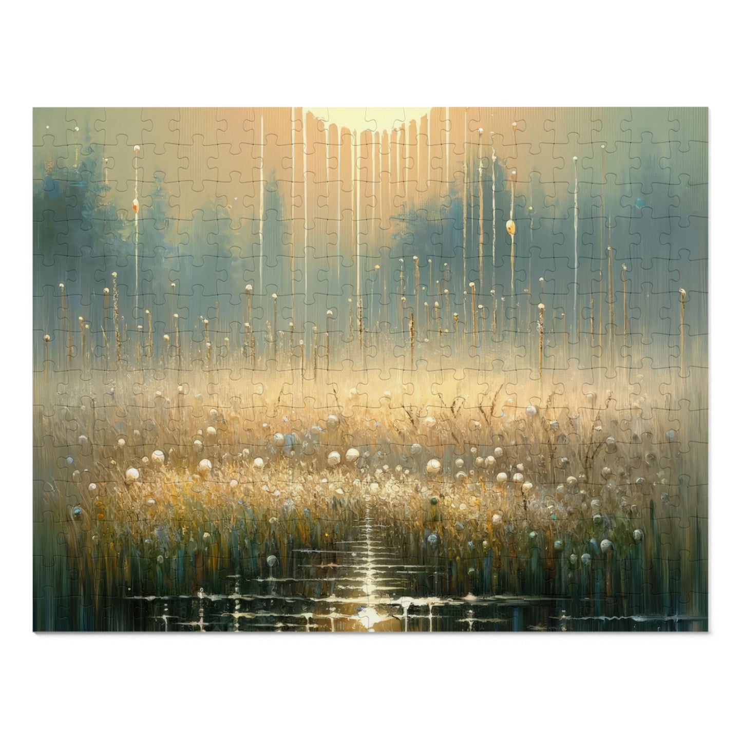 Observant Delicacy Heart Jigsaw Puzzle (30, 110, 252, 500,1000-Piece)