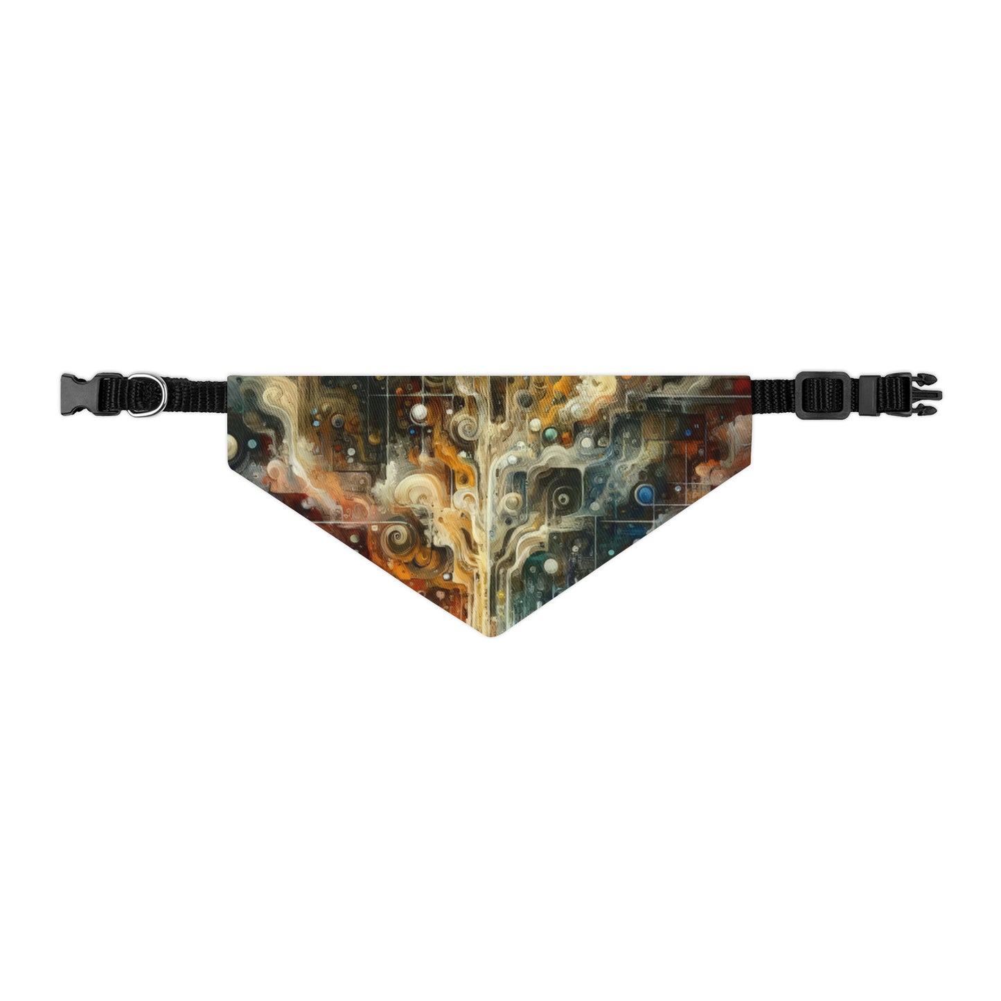 Integral Stewardship Abstract Pet Bandana Collar
