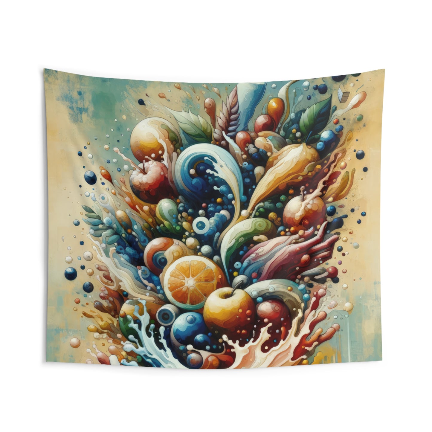 Nourishing Tachism Symphony Indoor Wall Tapestries