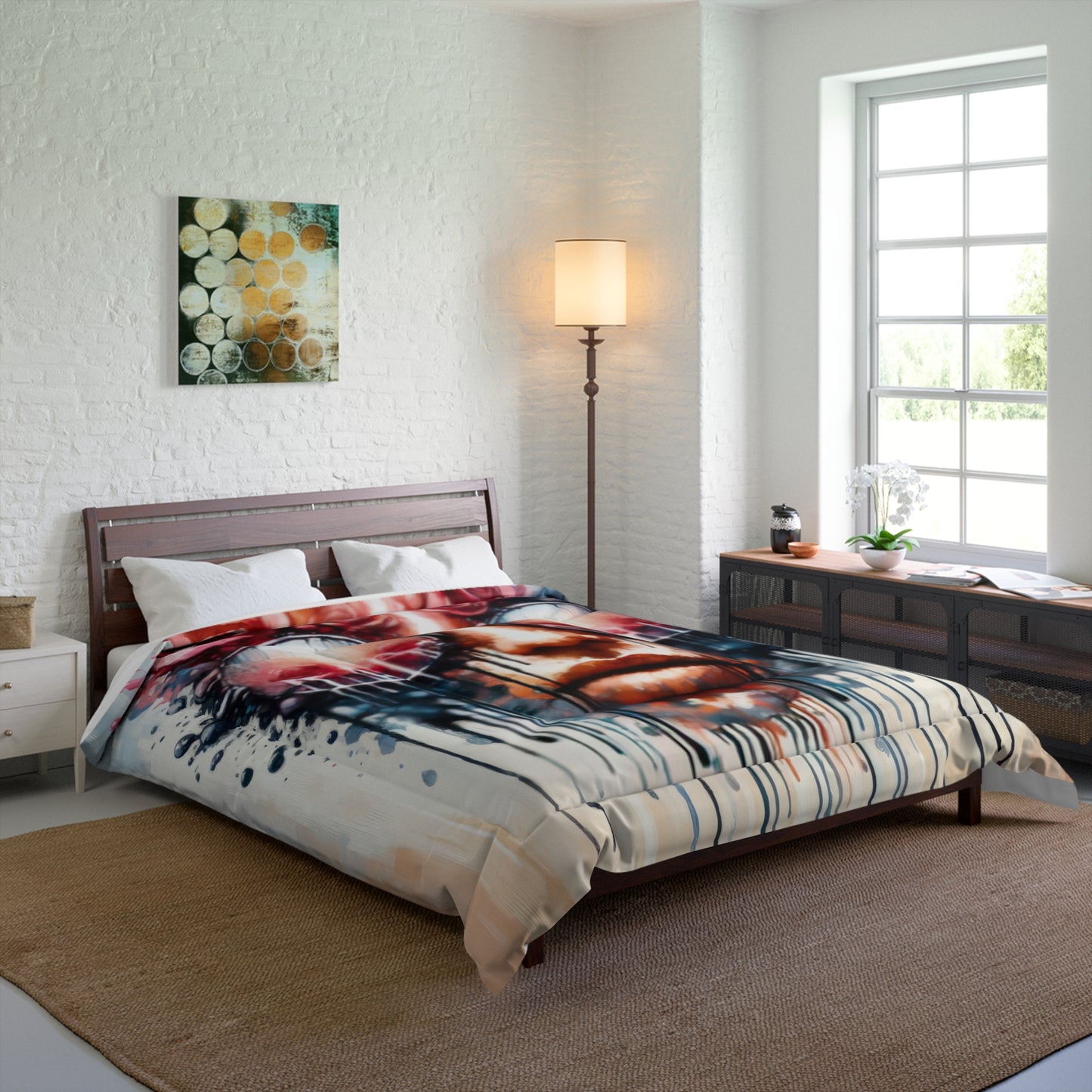 Perception Cleansing Tachism Comforter