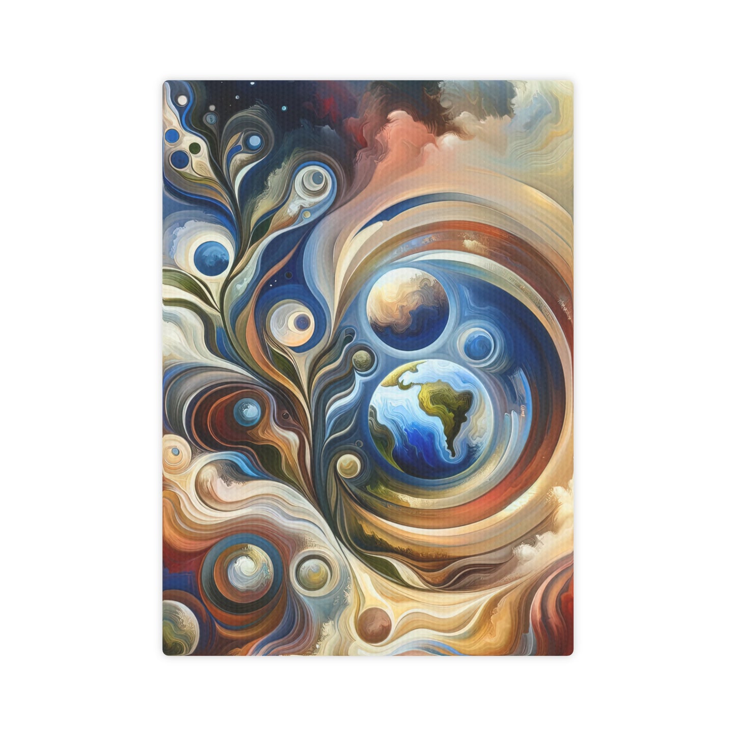 Esoteric Nurturing Gaia Canvas Photo Tile
