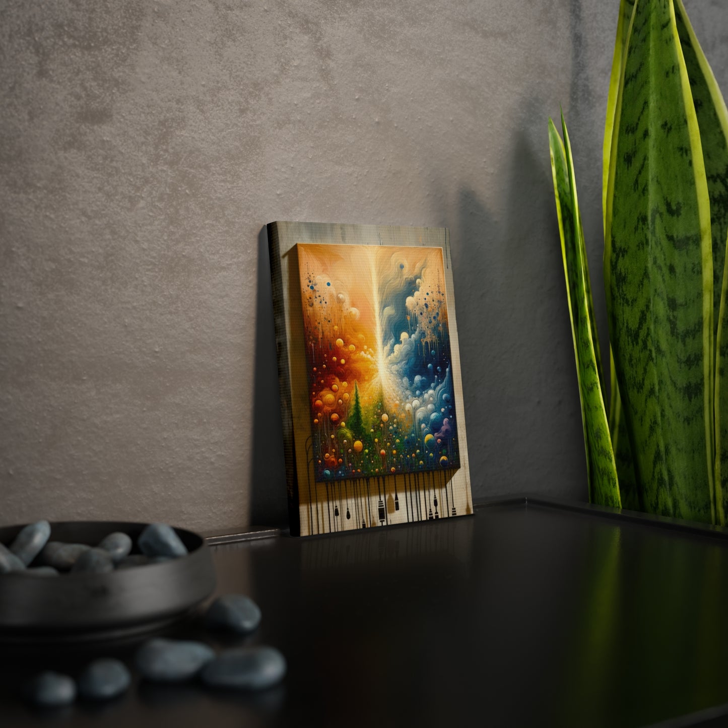 Disconnecting Harmonious Reconnection Canvas Photo Tile
