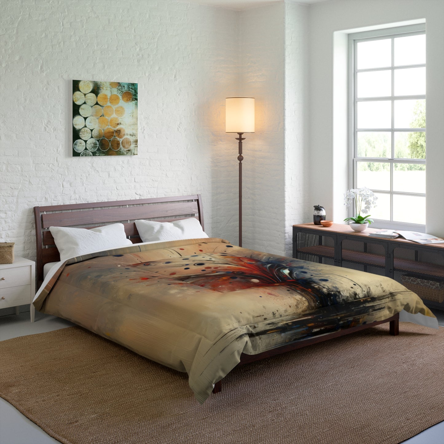 Whispering Thoughts Emergence Comforter