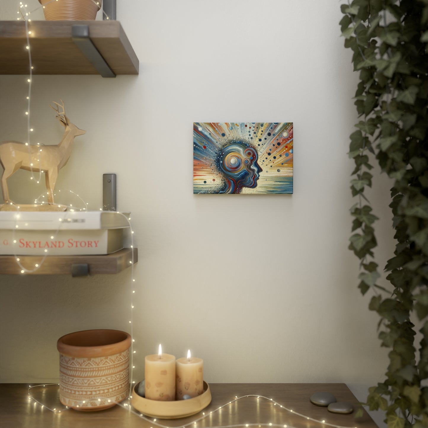 Conscious Ripple Influence Canvas Photo Tile