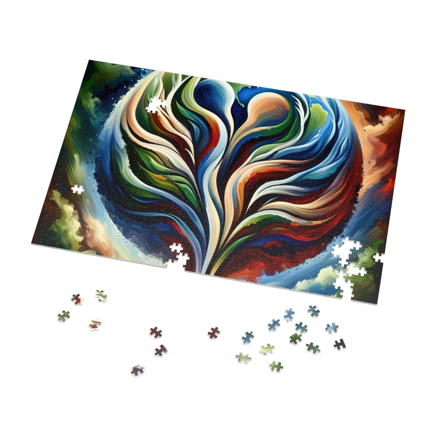 Interconnected Earth Advocates Jigsaw Puzzle (30, 110, 252, 500,1000-Piece)