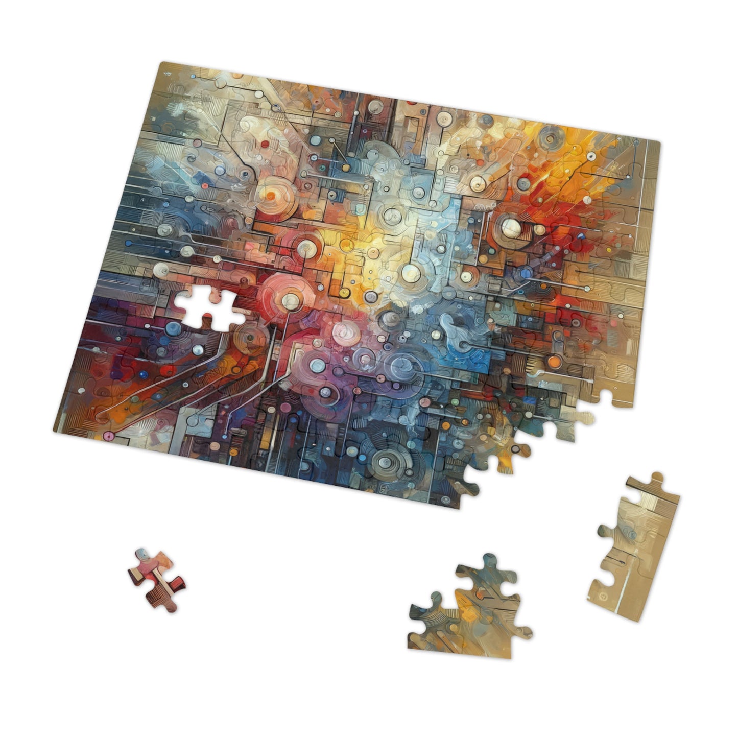 Empathy Scaffold Unity Jigsaw Puzzle (30, 110, 252, 500,1000-Piece)