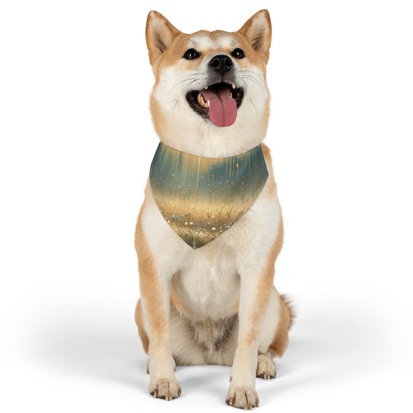 Observant Delicacy Heart Pet Bandana Collar