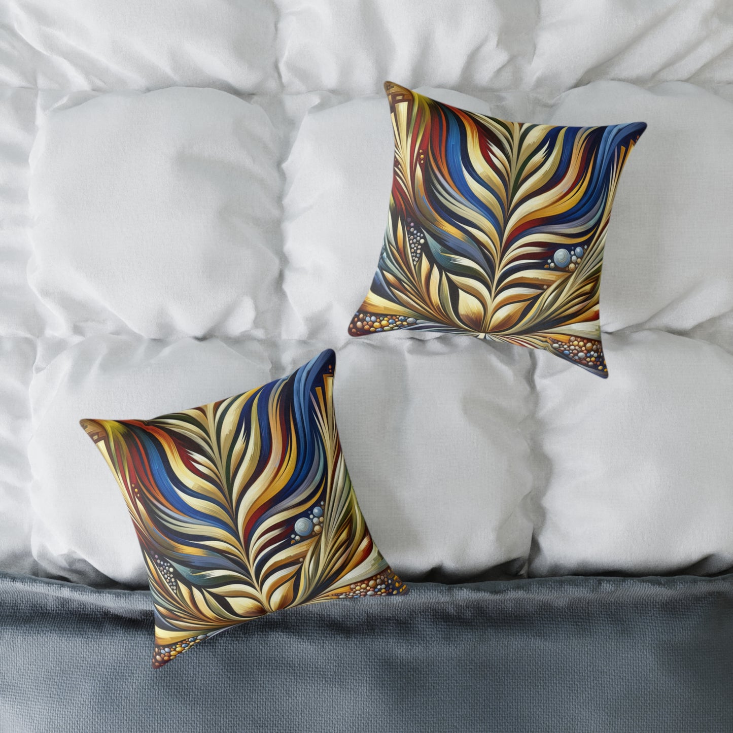 Efficacy Seed Growth Spun Polyester Pillow