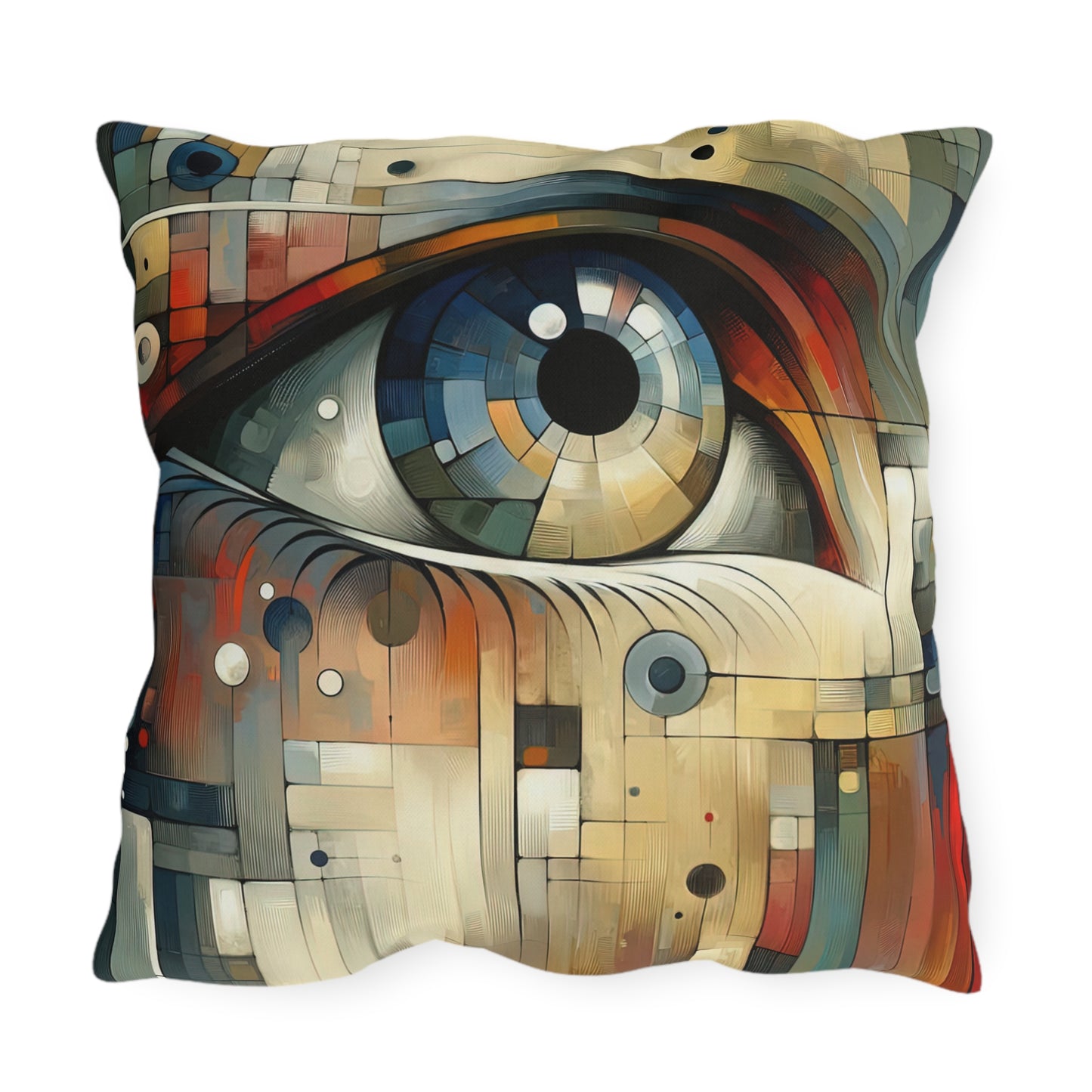 Focused Vision Quest Outdoor Pillows