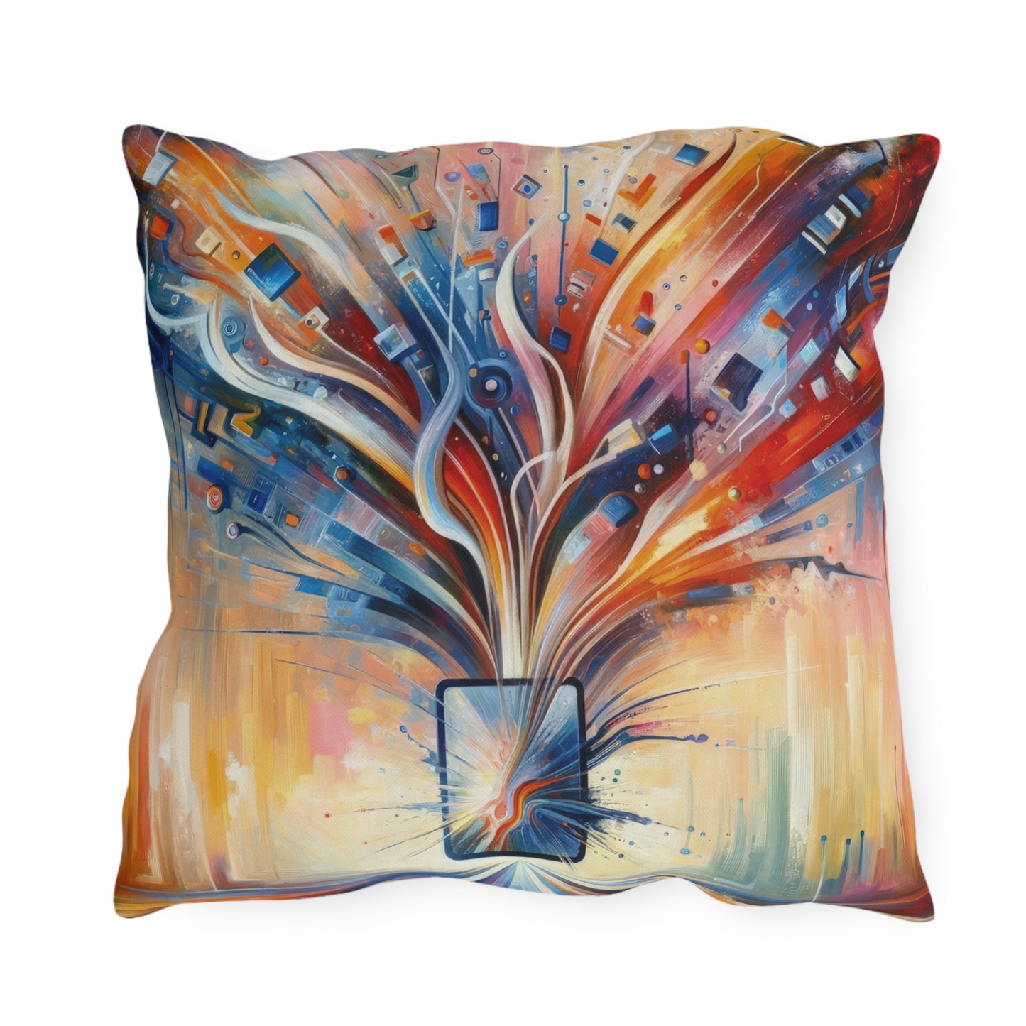 Empowerment Through Technology Outdoor Pillows