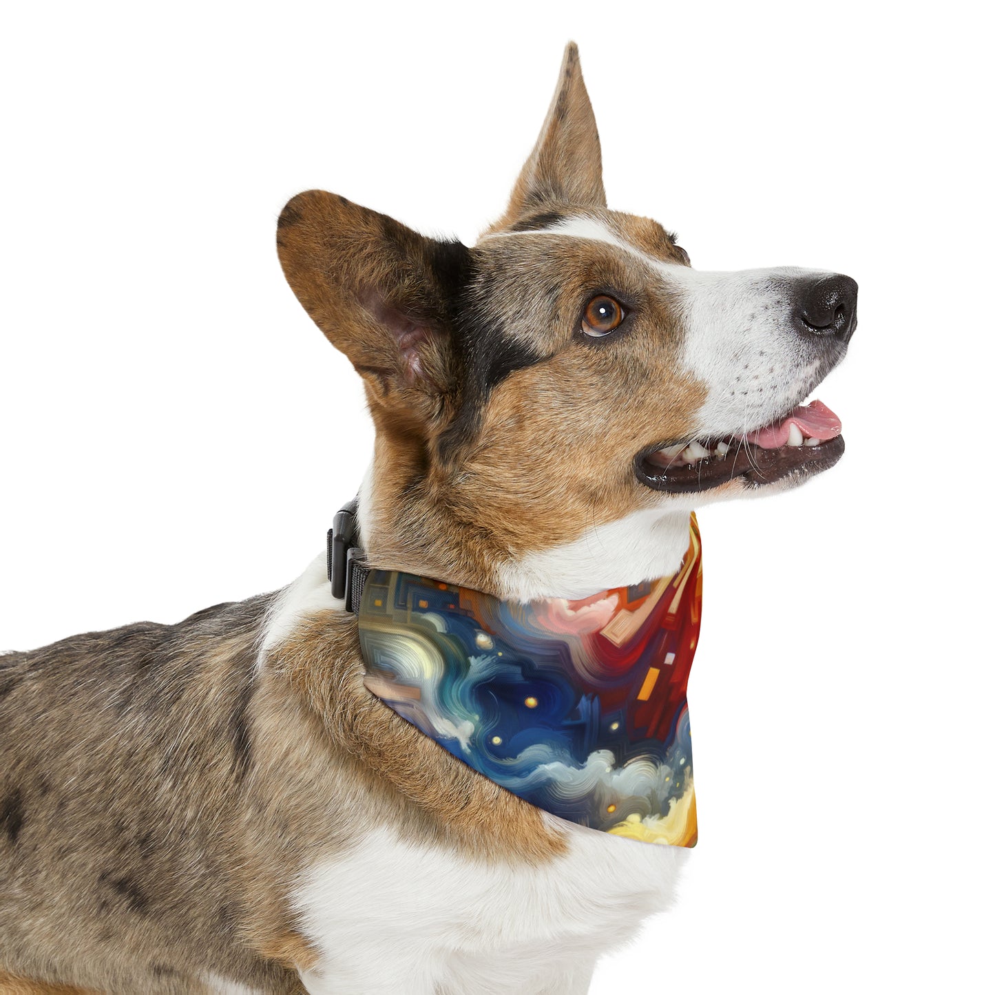 Abundant Resources Burst Pet Bandana Collar