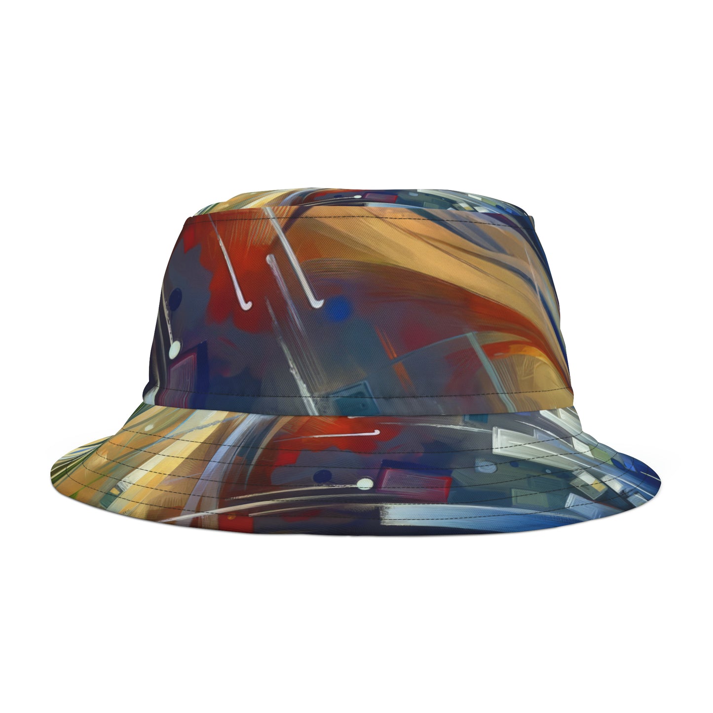 Pruning Distraction Tachism Bucket Hat (AOP)