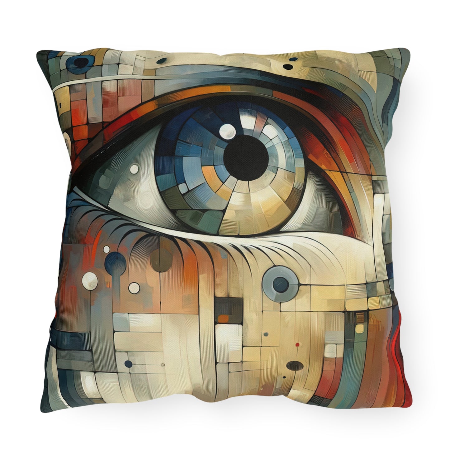 Focused Vision Quest Outdoor Pillows