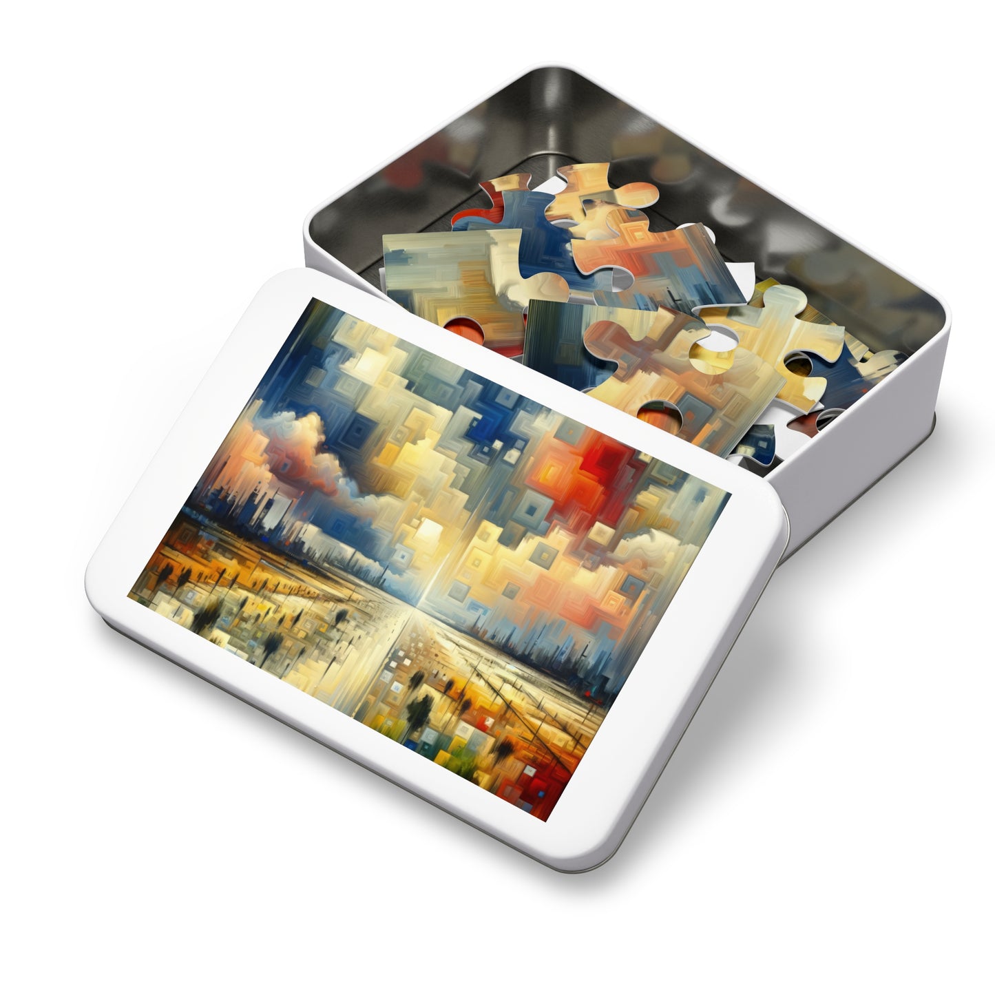 Earnest Gathering Rainwater Jigsaw Puzzle (30, 110, 252, 500,1000-Piece)