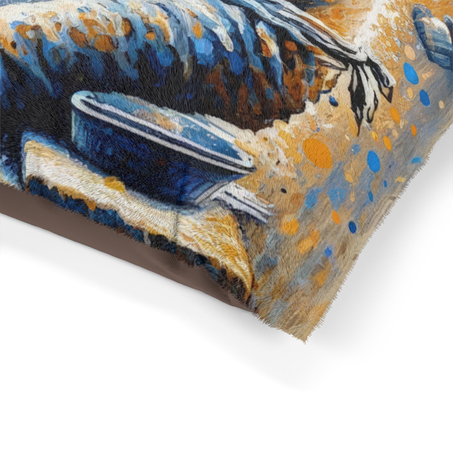 Meditative Kinetic Tachism Pet Bed