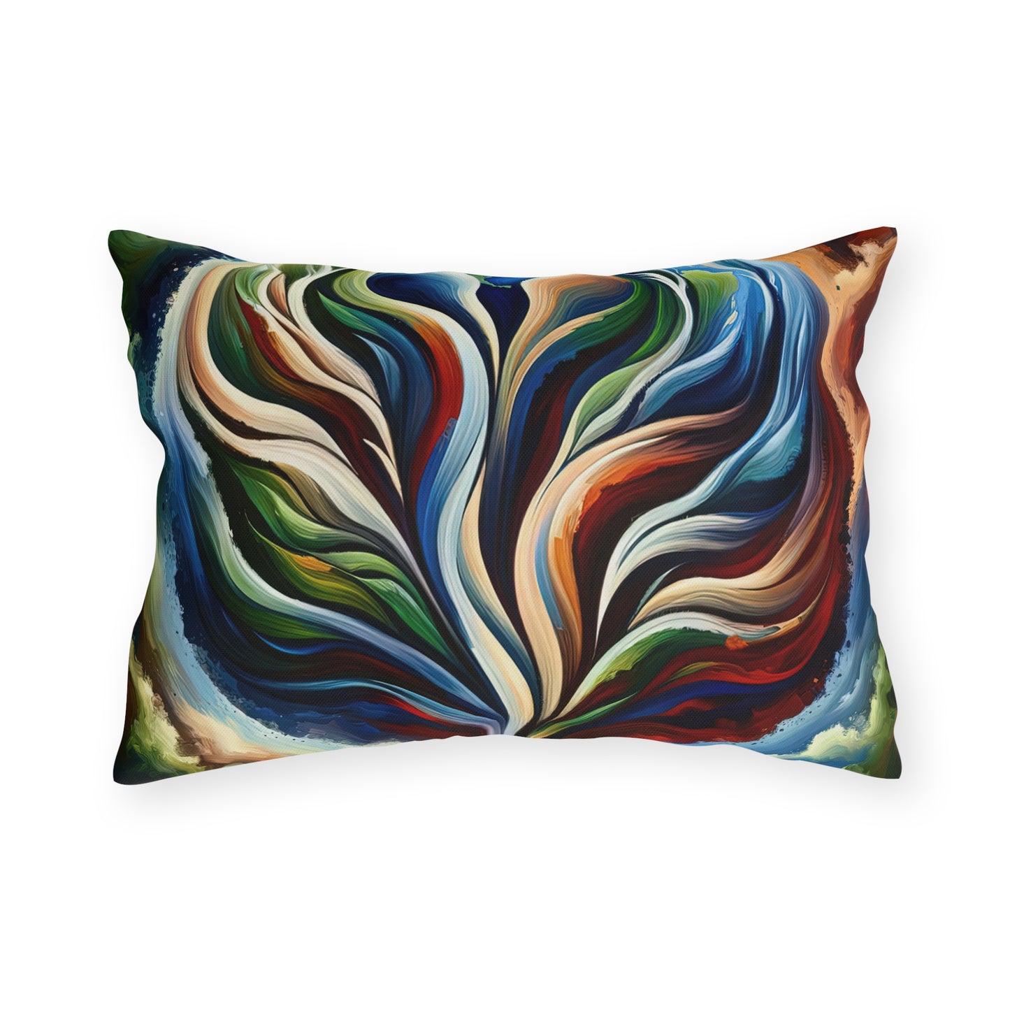 Interconnected Earth Advocates Outdoor Pillows