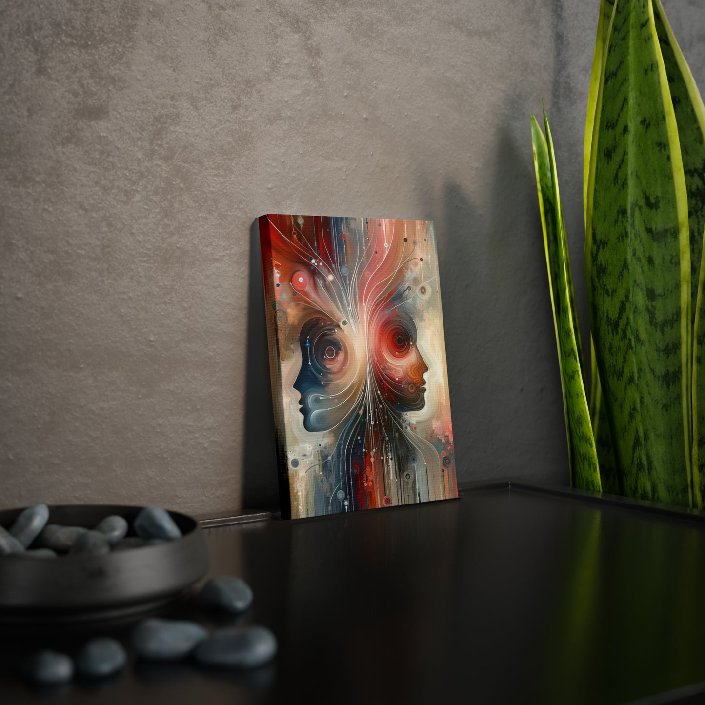 Empathetic Exchange Essence Canvas Photo Tile