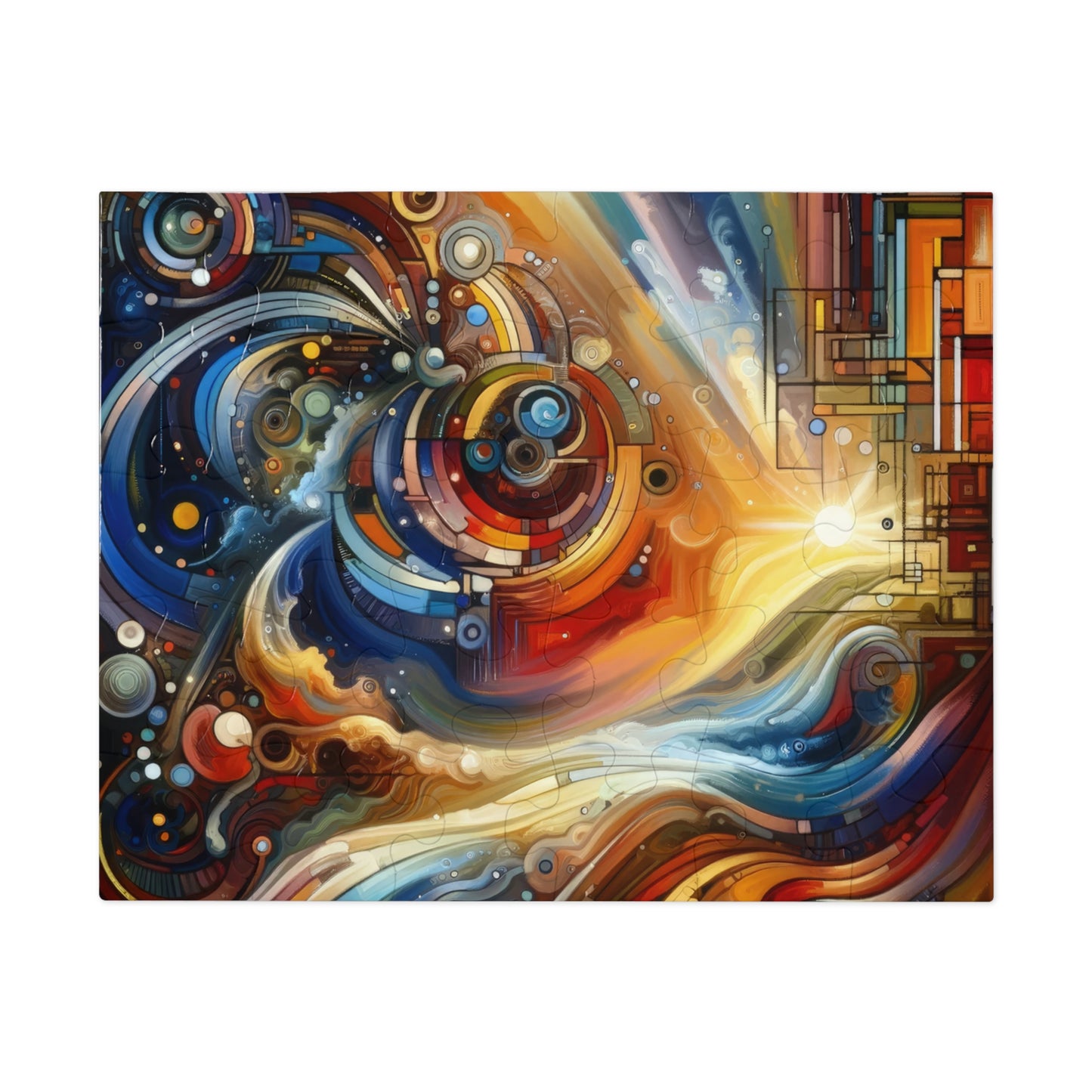 Ritualistic Growth Symphony Jigsaw Puzzle (30, 110, 252, 500,1000-Piece)