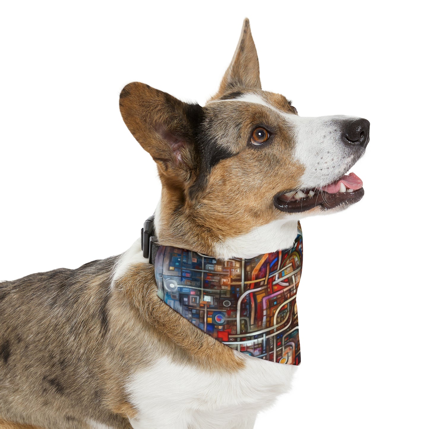 Grandest App Tapestry Pet Bandana Collar
