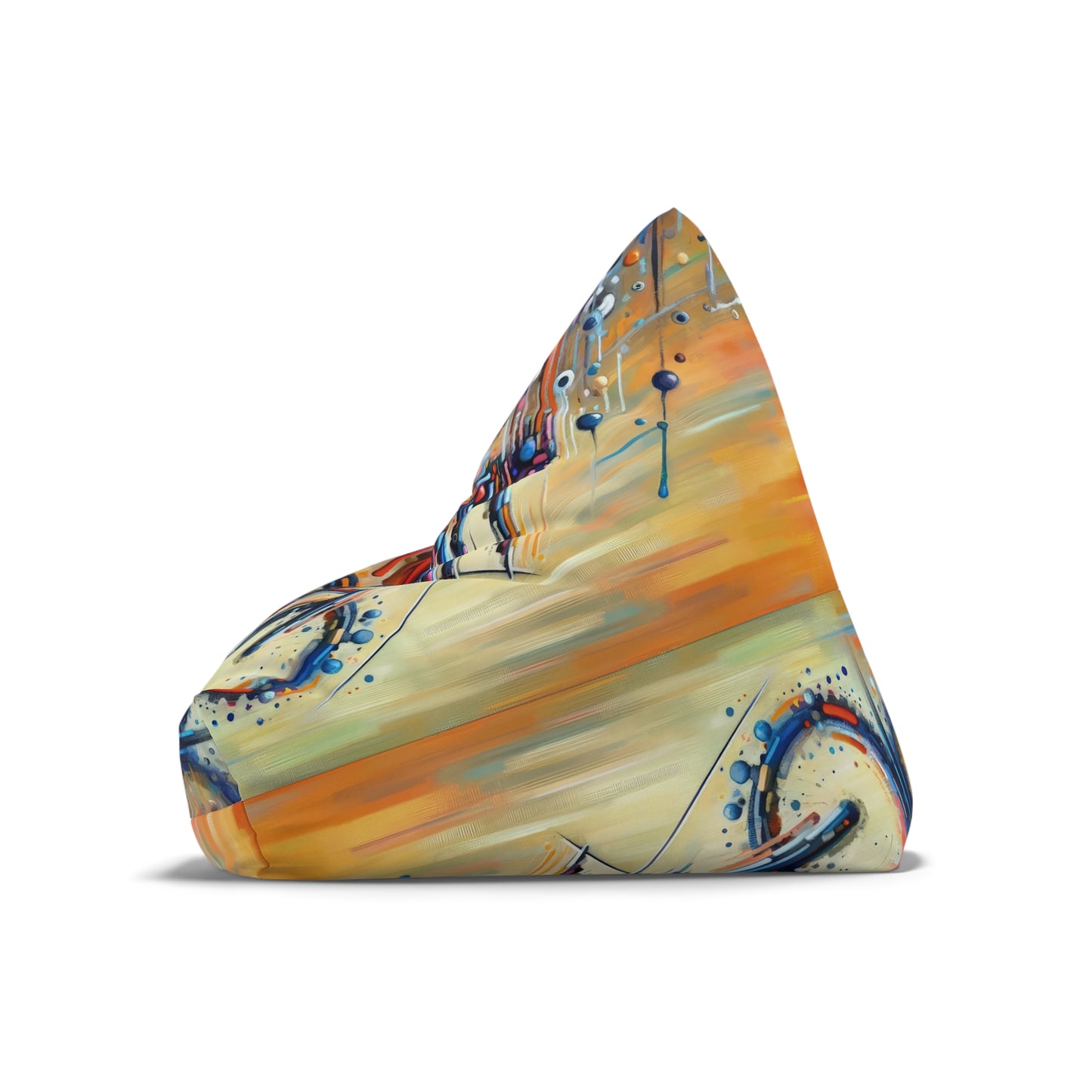 Vibrant Dynamic Sovereignty Bean Bag Chair Cover