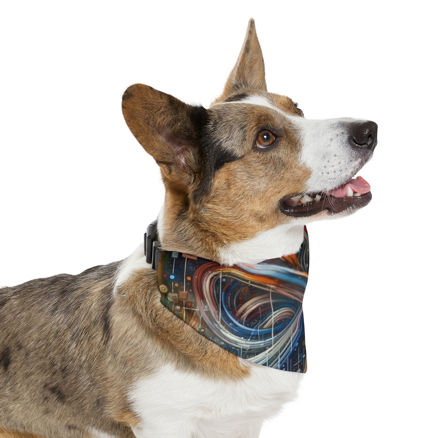 Humanity Tapestry Unification Pet Bandana Collar