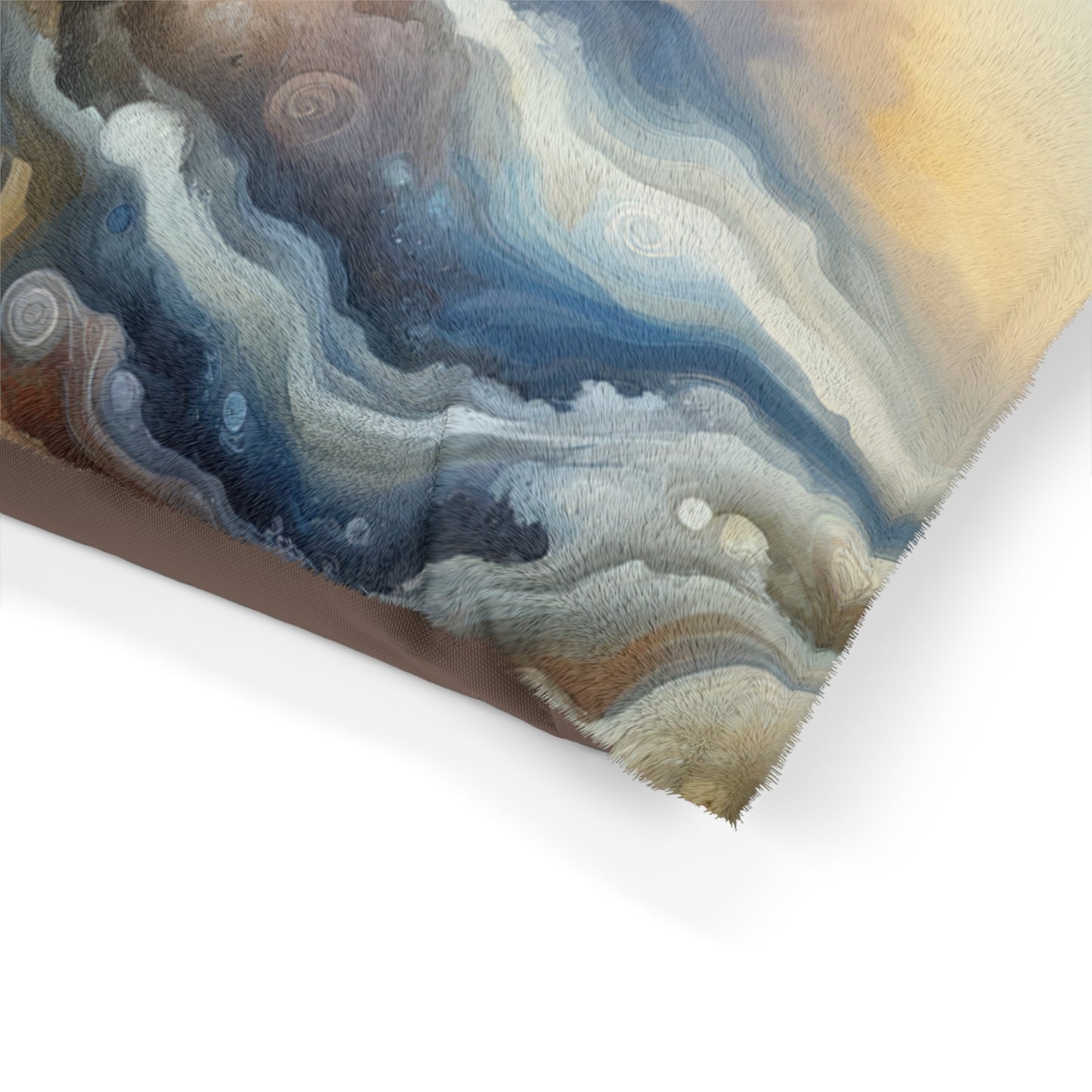 Inner Journey Abstract Pet Bed