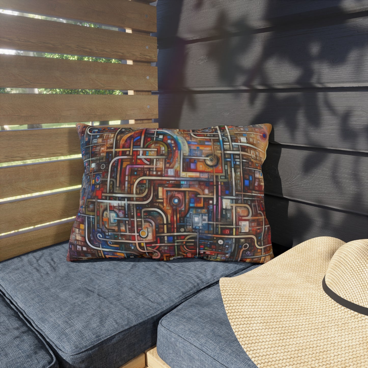 Grandest App Tapestry Outdoor Pillows