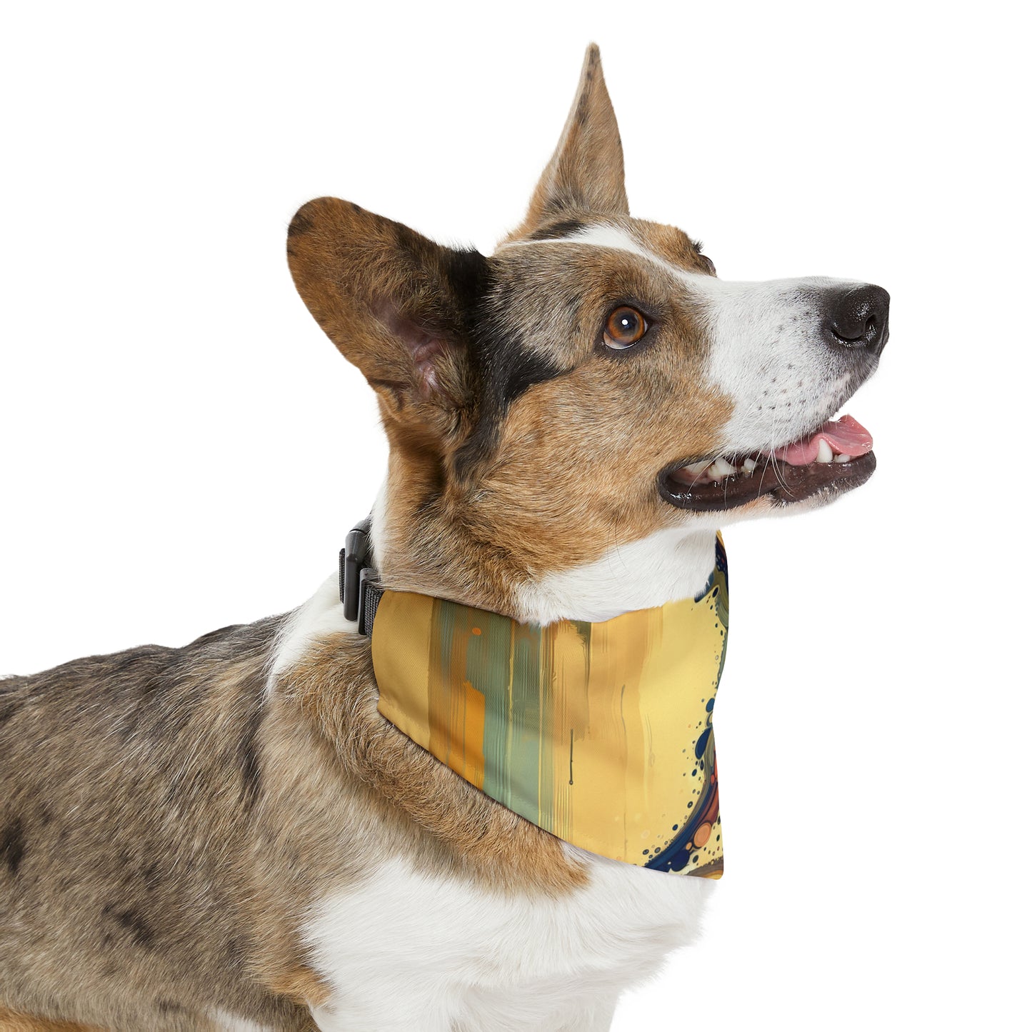 Patience Essence Tachism Pet Bandana Collar