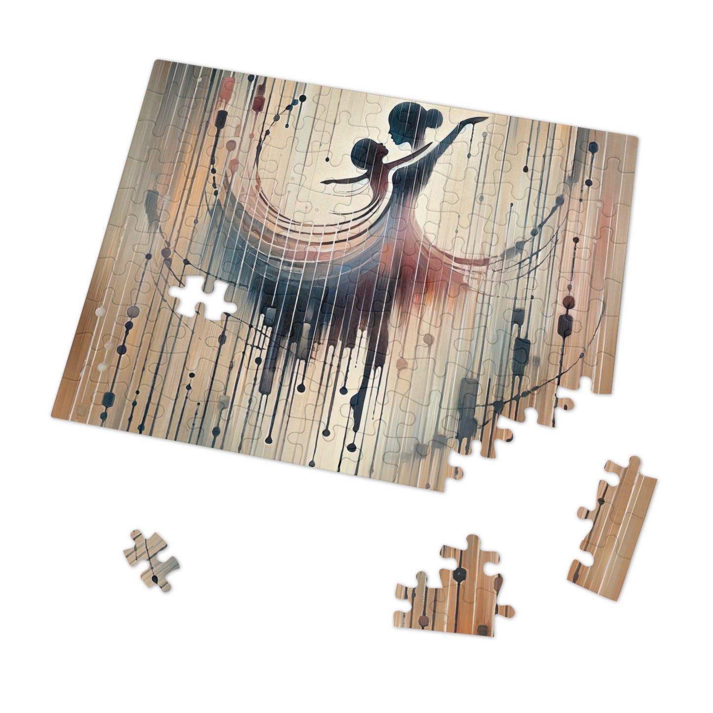 Rhythmic Heart Dance Jigsaw Puzzle (30, 110, 252, 500,1000-Piece)