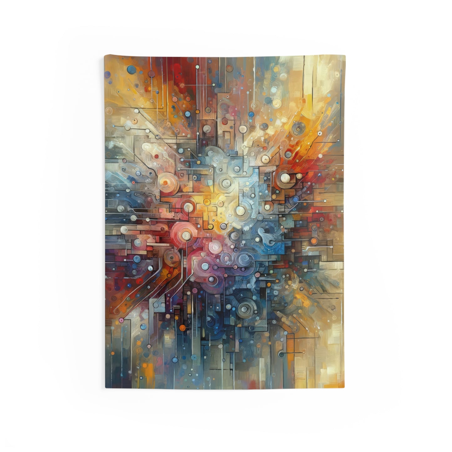 Empathy Scaffold Unity Indoor Wall Tapestries
